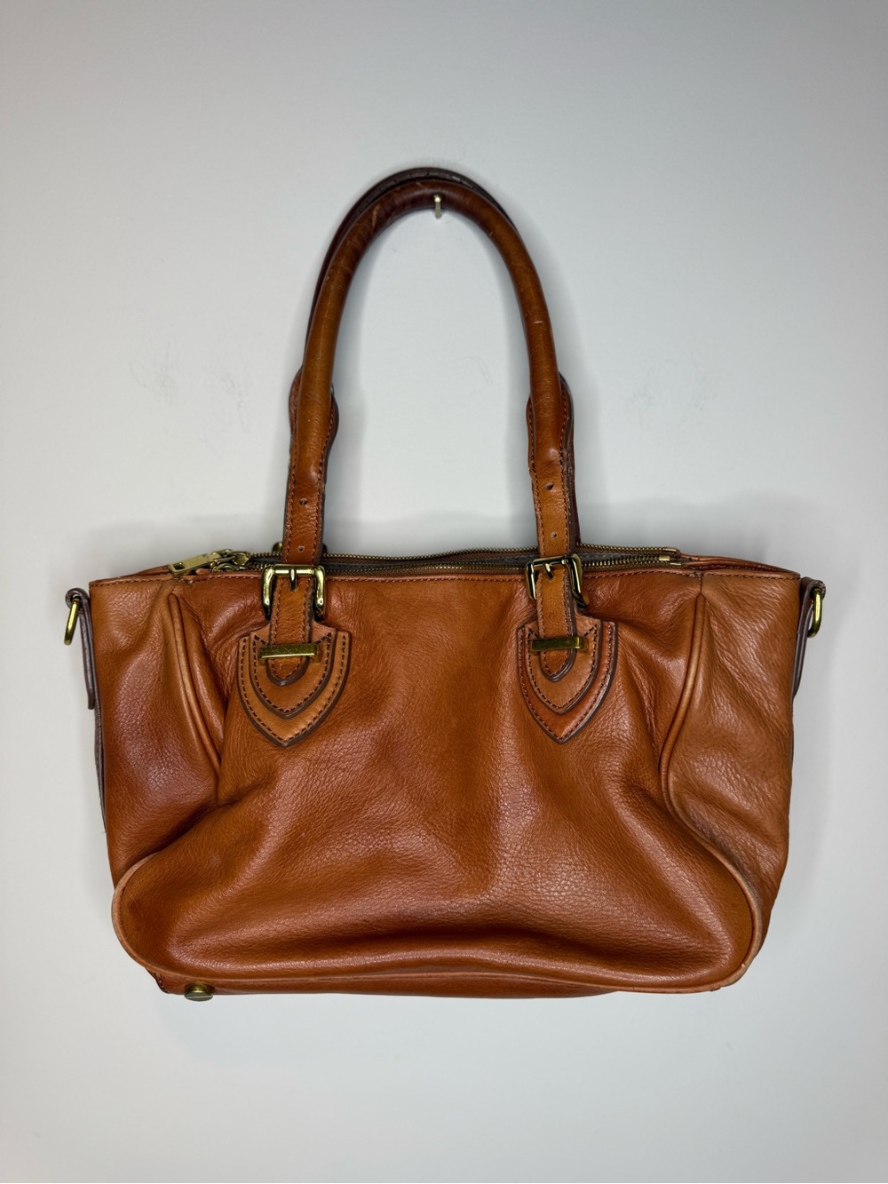 J. Crew Classic Leather Shoulder Bag